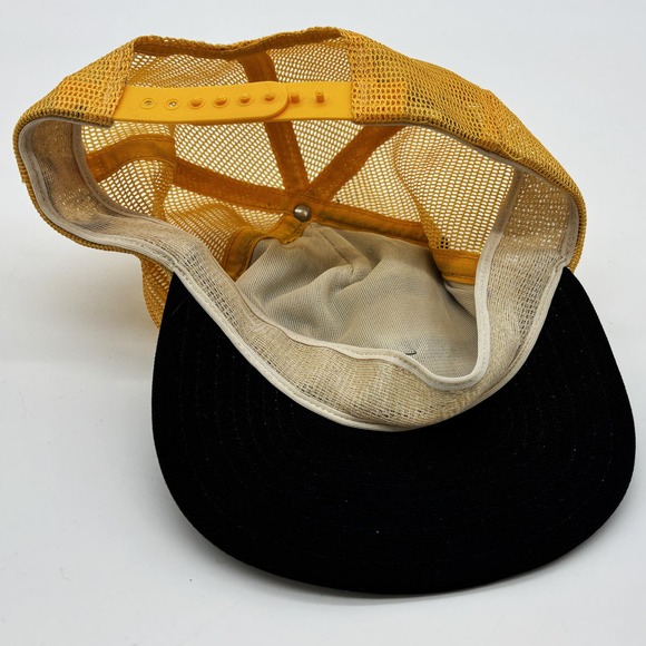 Vtg Pittsburgh Pirates Baseball Hat World Champions One Size Snap Back Mesh - Picture 6 of 7